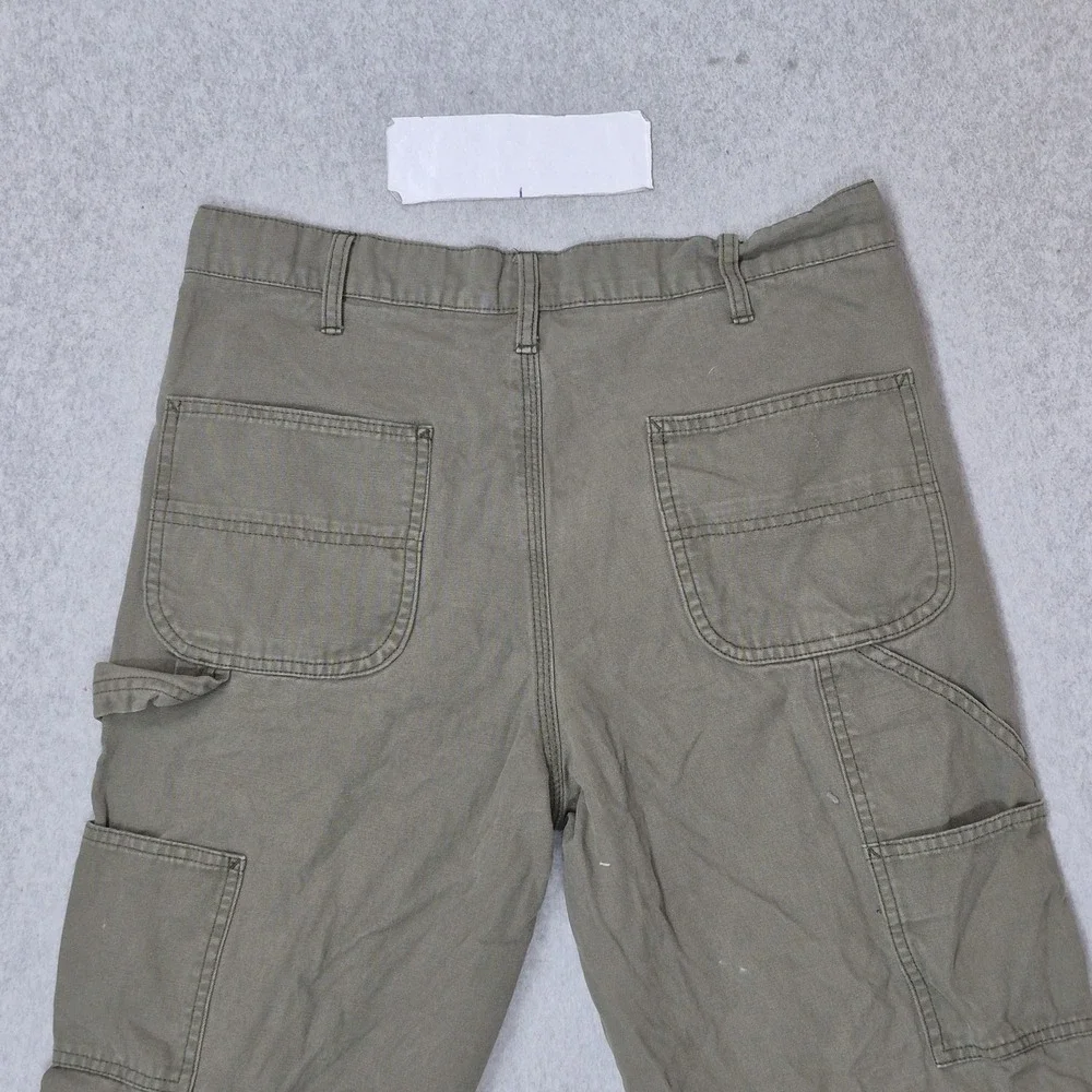 Katin Men Pants 31 Green Carpenter Workwear Canvas 27